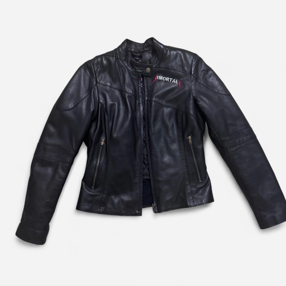 Black Immortal Leather Jacket